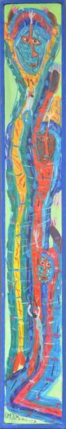 null JEAN-LOUIS Maxen (1966)

Call to the loas 

Acrylic on canvas signed lower left

76...
