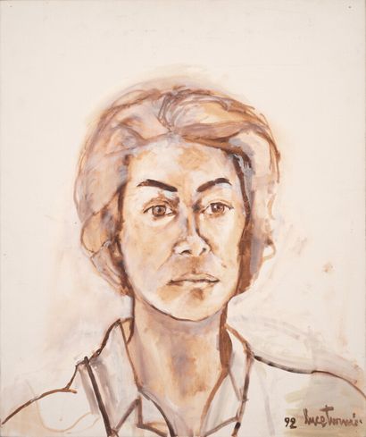 null TURNIER Luce (1924 - 1994)

Portrait 

Huile sur carton entoilé signé en bas...