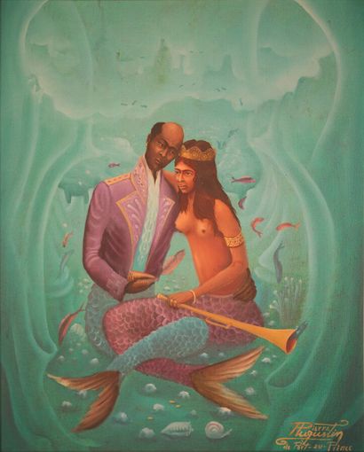 null AUGUSTIN Pierre (1945)

Aquatic love 

Acrylic on canvas signed lower right

60...