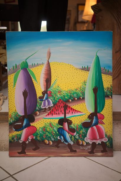 null Anonymous

Prolific Harvest 

Acrylic on canvas signed lower right

61 x 51...