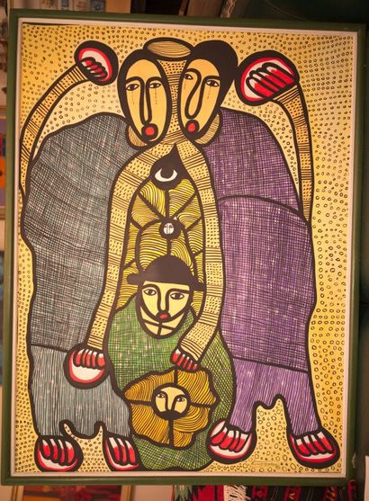 null SAINT-HUBERT Roland (1951)

Loas 

Acrylic on canvas signed lower right

100...