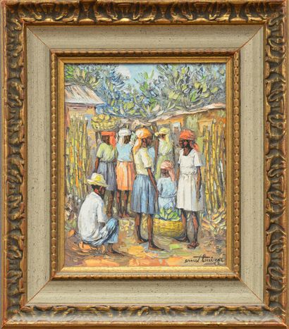 null LOUISOR Ernst (1938 - 2011)

The market 

Oil on canvas signed lower right

25...