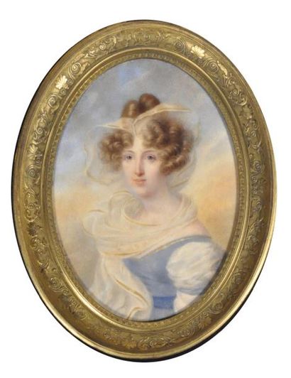 Attribué à Jean Baptiste ISABEY (Nancy 1767- Paris 1855) vers 1820