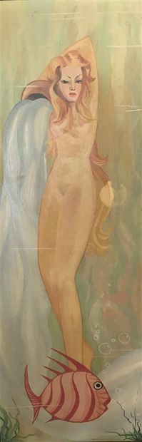 null Robert VERNAISON 

Modern Venus, 1941

Oil on panel signed and dated lower right

160,5...