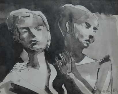 null Paul DAY (1967)

Etude de bustes

Encre et aquarelle, signée en bas à droite...