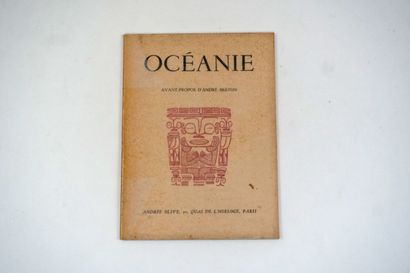  LIVRE
OCEANIE, Avant propos d'André Breton, éditeur André Olive, 1948. Gazette Drouot