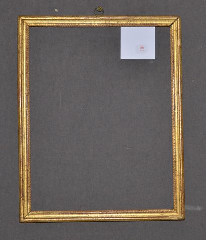 null BAGUETTE en bois mouluré et doré

Epoque Louis XV

32,5 x 25 x 2 cm
