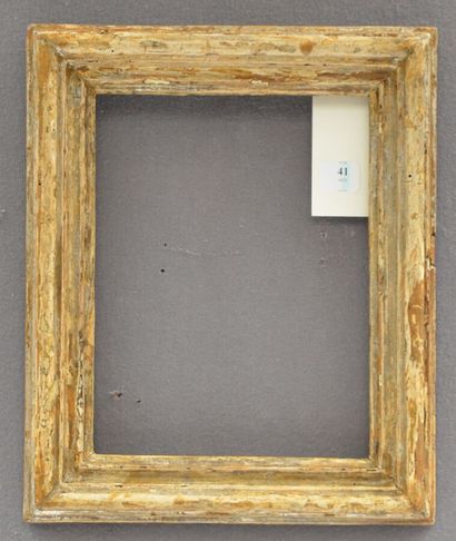 null Frame in molded wood and silver plated

Italy XVIIIth century

18,5 x 15 x 3,5...