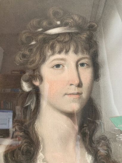 null Elisabeth de Saint Léonard (active en France en 1790)

Portrait d'une femme...
