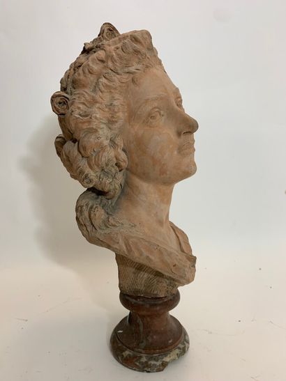 null French school of the XIXth century (in the taste of Albert-Ernest CARRIER-BELLEUSE)

Bust...
