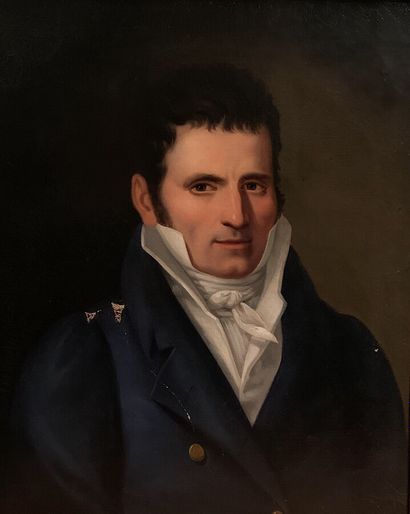 null Ecole FRANCAISE du XIXe siècle 

Portrait d'un homme de qualité 

Huile sur...