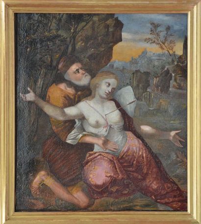 null French school of the 17th century 

Cephalus and Procris 

Oil on canvas 

In...