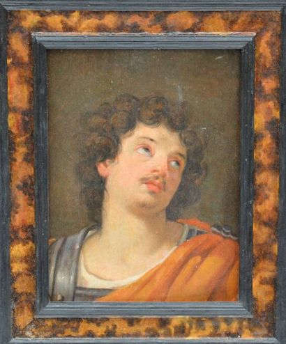 null French school of the 17th century 

Portrait of a man 

Oil on panel 

In a...