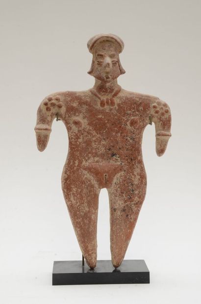 Female figure

Terracotta 

Colima culture,...
