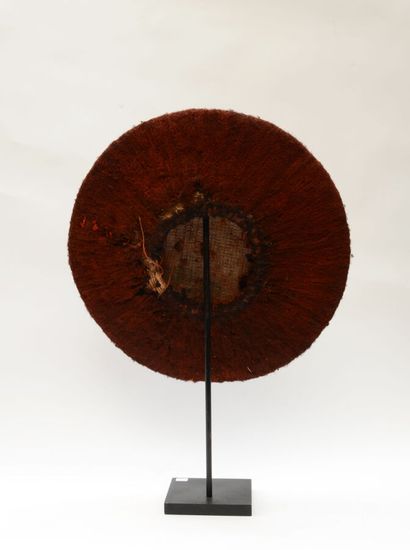 null Hat

Zulu, South Africa

19th - early 20th century

Hair, red pigment

D. 51,5...