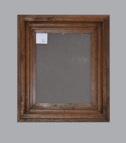 null Frame in molded and carved oak. 

End of the XVIIIth century

Dim : 32,5 x 25,5...