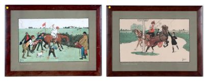 TAACKERAY Edwards Last but not least - Every couple is not a pair Deux chromolithographies...