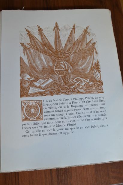 null Sacha Guitry
De Jeanne d'Arc à Philippe Pétain, 
Ed. F. Sant Andrea et G. Lafuma,...