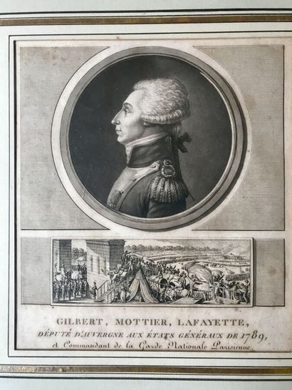 null LAFAYETTE Gilbert du Motier, marquis de (1757-1834) général et homme politique.
Lettre...