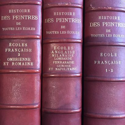 null Lot of books including:

Charles BLANC (1813-1882) - Former Director of Fine...