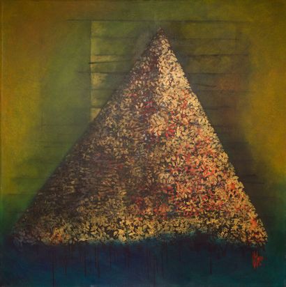 null Ronald MEUS (1945)

Pyramide II 

Huile sur toile, signée en bas à droite

116...