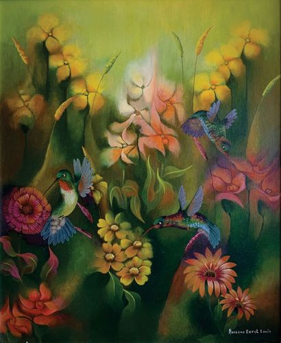 null Rossano ERROL LOUIS

Floral composition 

Painting on canvas, signed lower right,...