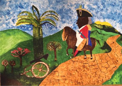 null José PENTOSCROPE

Haiti victorious 

Acrylic on canvas, 81 x 100 cm

81 x 100...