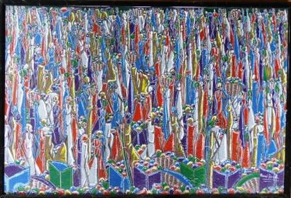 null René HASPIL (1954)

The market 

Acrylic on canvas, signed lower right

41 x...