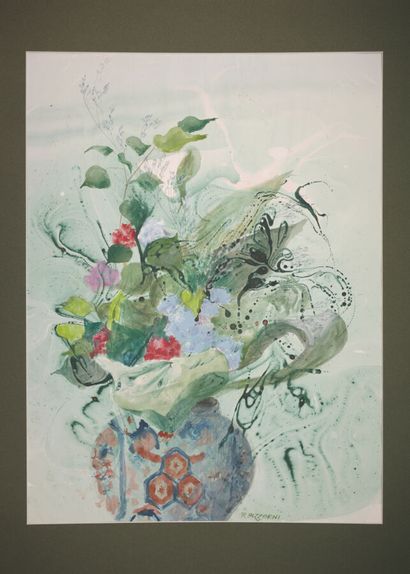 null Roberte PIZZORNI (1928)

Danse des fleurs, vase maman 

Aquarelle sur papier...