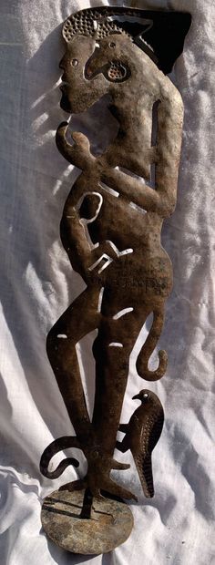 null Serge JOLIMEAU (1952)

Vodou demon 

Cut iron, signed

62 x 12 cm