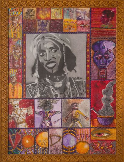 null ANONYME

Bob Marley et figures vaudou 

Technique mixte sur toile, 74 x 54 cm...
