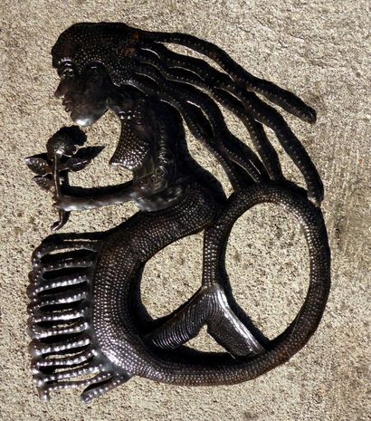 null Claud BAPTISTE

Loa mermaid 

Cut iron, signed

41 x 37 cm