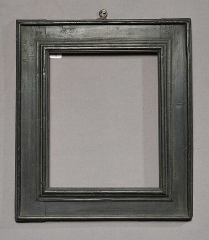 null Frame with reversed profile with cassetta in blackened wood.
Italy.
17th century....