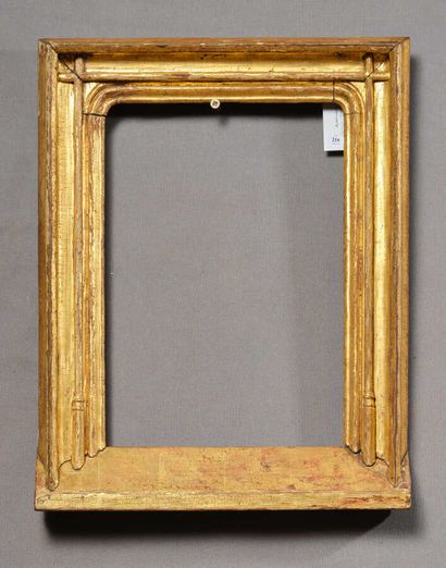 null FRAME 
called "tabernacle" in molded wood, carved and gilded.
Beginning of the...
