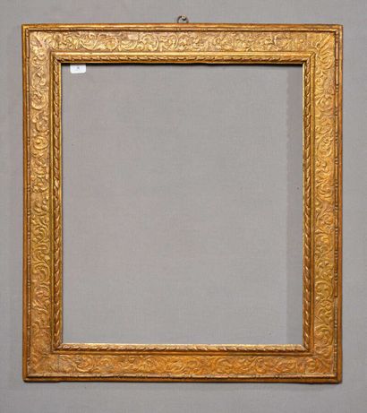 Cassetta frame with inverted profiled carved...