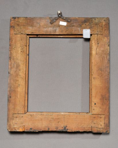 null Frame with reversed profile with cassetta in blackened wood.
Italy.
17th century....
