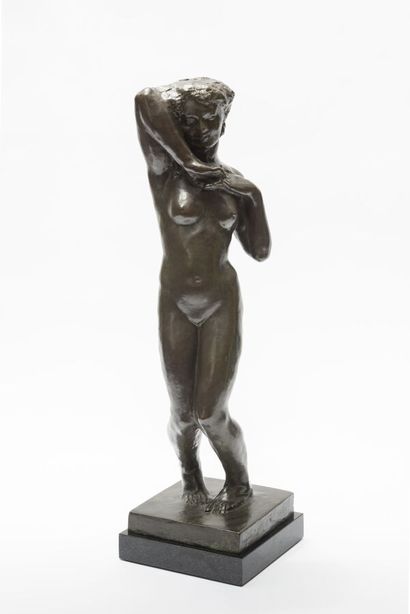 null Joseph BERNARD (1866-1931)
Petite Bacchante vers 1906 
Bronze à patine brun...