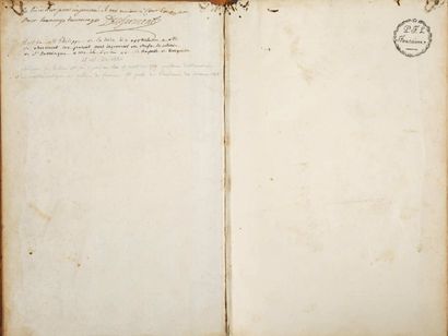 null de la HIRE Philippe, Traité d'Architecture, manuscrit illustré de figures et...