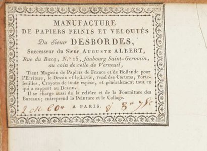 null Copie d'un manuscrit de Monsieur de COTTE, architecte des bâtiments du Roy en...