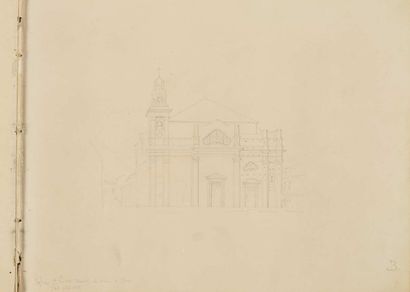 null LEMOINE-BENOIT Victor (Architecte) Voyage en Italie, 1845

Petit in-folio au...