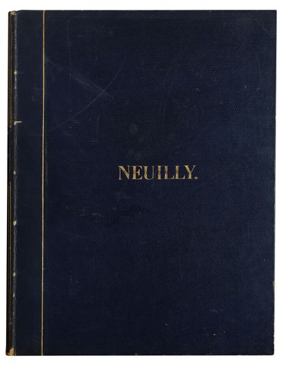 null Neuilly, 1836

Grand in-4°, reliure demi basane chagrinée, titre doré. Texte...