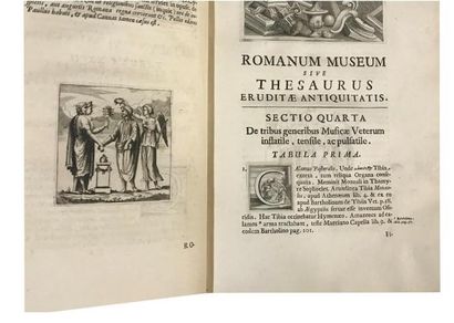 null CAUSEUS (M.-A.). Romanum Museum sive Thesaurus antiquitatis Tomus Secundus....