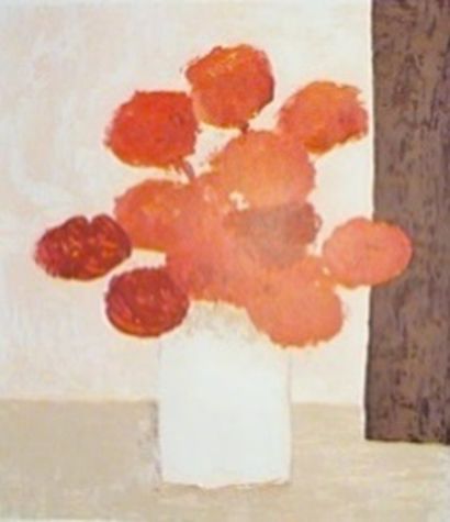 null Gilbert ARTAUD (1934-2007)
Bouquet rouge
Lithographie originale,
56 x 76 cm...