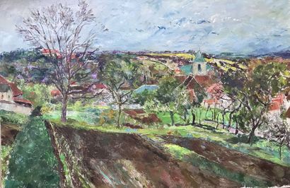 null Curt MANZ (1900-1989)
Paysage Brie III
Huile sur toile,
54 x 80 cm.

 
