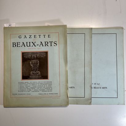 null Ensemble de livres :
La gazette des beaux art Mai-Juin 1957
+ Trois extraits...