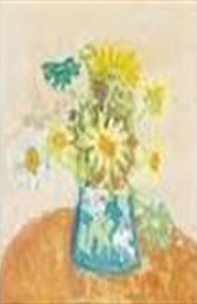 null Gilles GORRITI (Né en 1939)
Bouquet jaune
Lithographie,
56 x 76 cm.