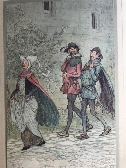 null SHAKESPEARE (William). Les Joyeuses Commères de Windsor. Illustré par Hugh Thomson....