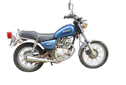 A set of 2 motorcycles SUZUKI 125 GN 1993...
