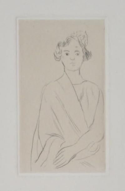 Henri MATISSE Jeune femme au peigne espagnol, 1919 - 20 (M. Duthuit - Matisse, Cl....