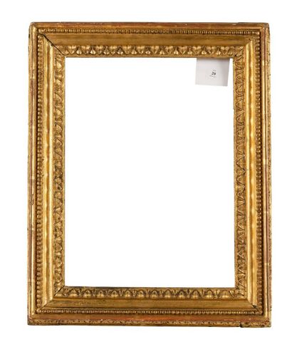 Small FRAME with rais-de-coeur and pearl...